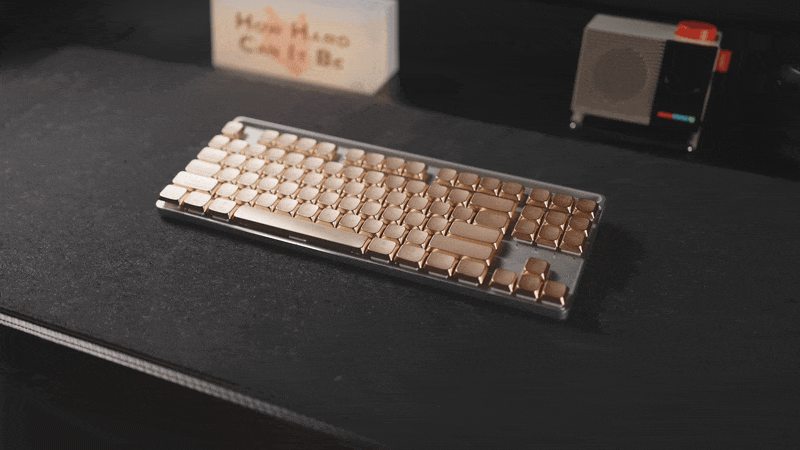 GB] Awekeys Air Low-Profile Metal Keycaps