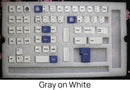 Acid Caps "Standard" Gray on White