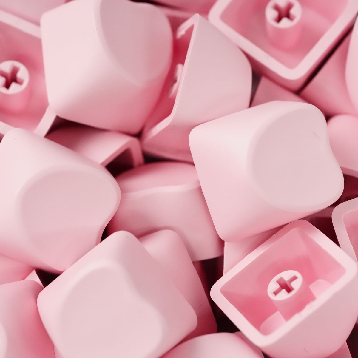 Heart Shape Blank Keycaps