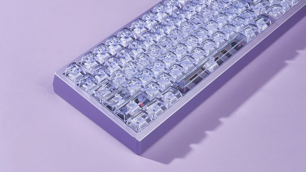 Blossom lilac AMBER Keycaps