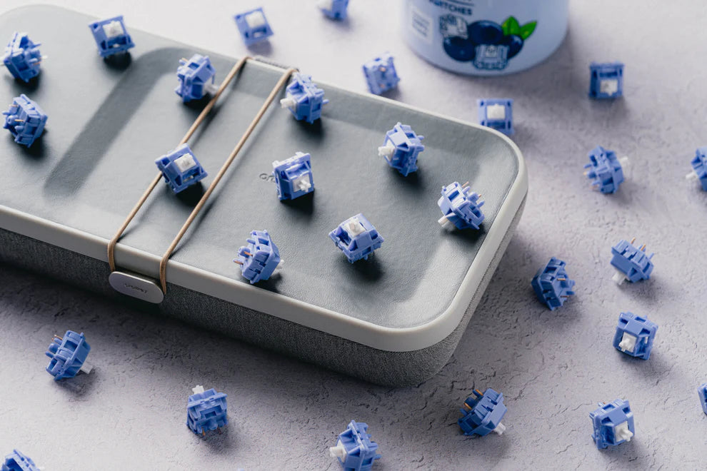 Dangkeebs Blueberry Milk Tactile Switches