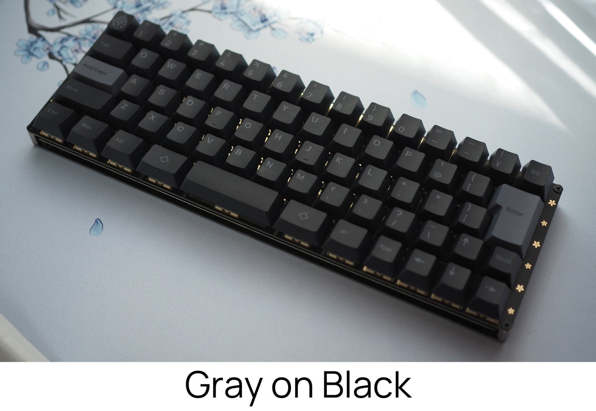 Acid Caps ”Standard” Gray on Black