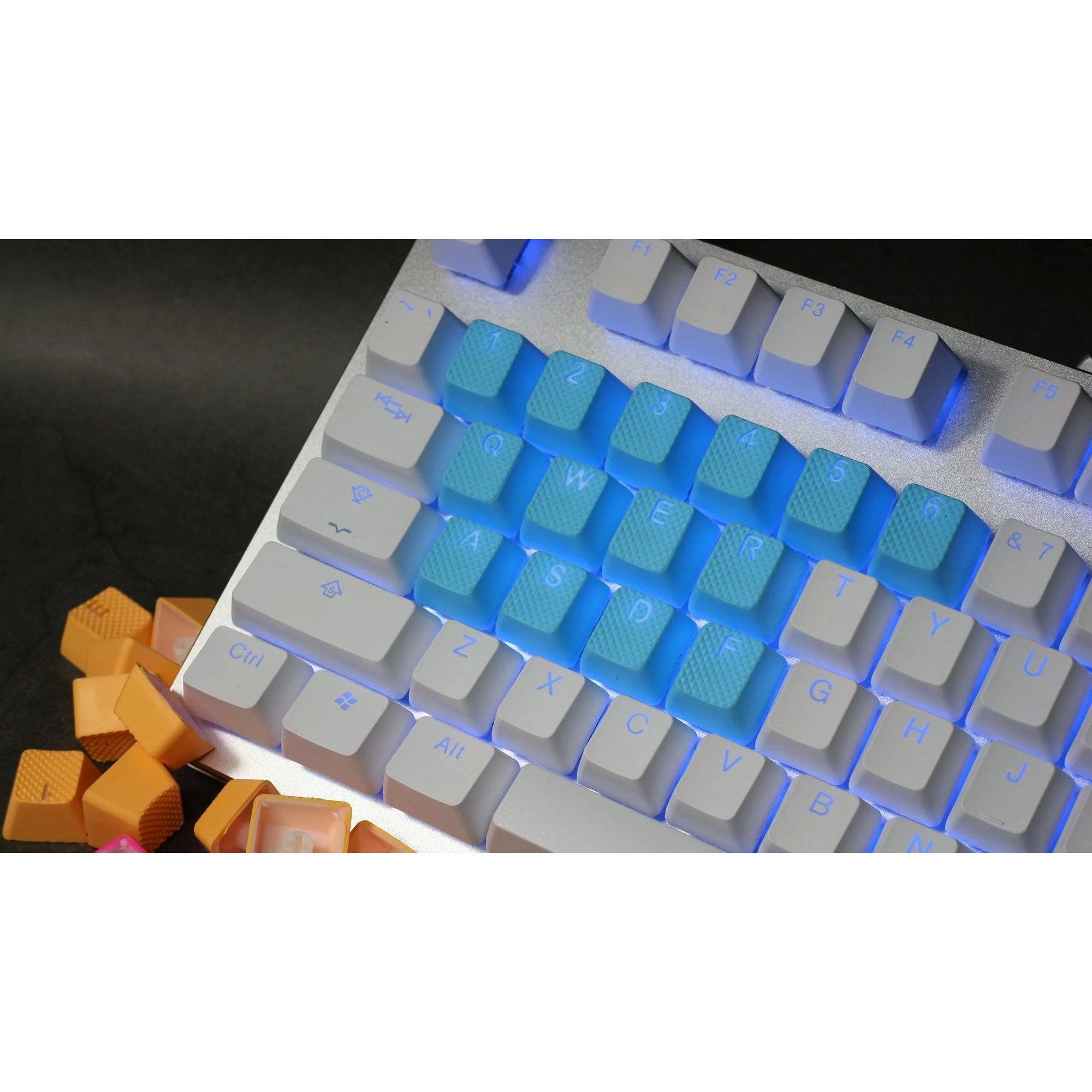 TaiHao Neon Rubber Gaming Keycaps(18keys)