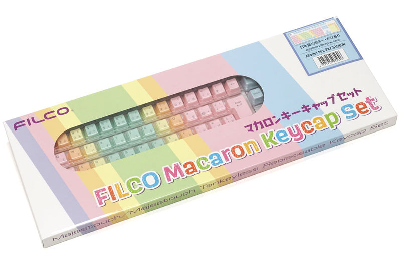FILCO Macaron Keycap Set 日本語108キー・上面印字・かなあり FKCS108JR
