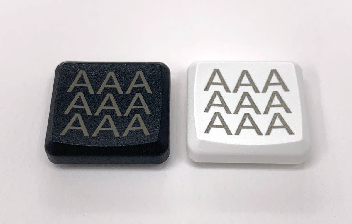 Keycap laser engraving service