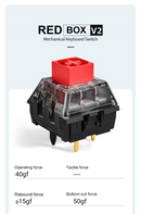 Kailh Box V2 Switch / Red / Linear