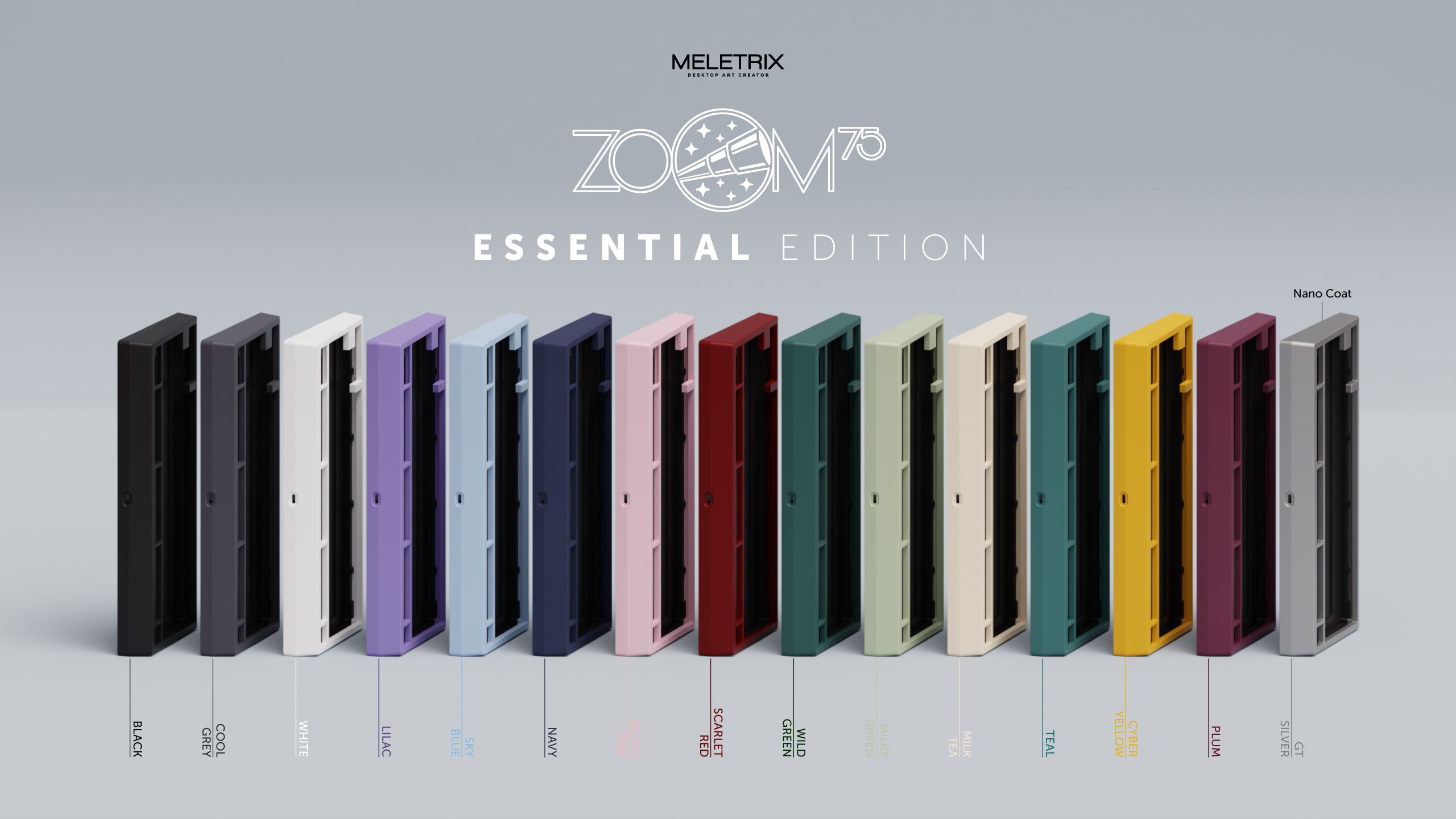 キーボード Zoom75 Essential Edition Zoom75 Essential Edition - Sky Blue