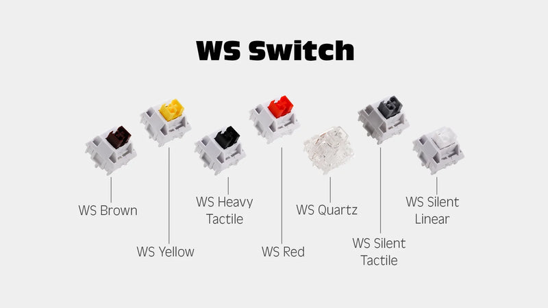 WS Switch Series - WS Yellow 35pcs