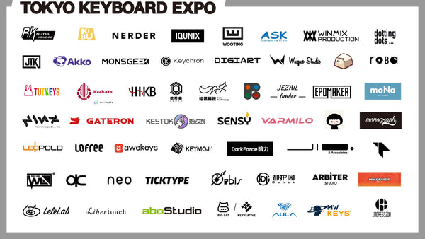 TOKYO KEYBOARD EXPO の出展ブランドをたくさん紹介します