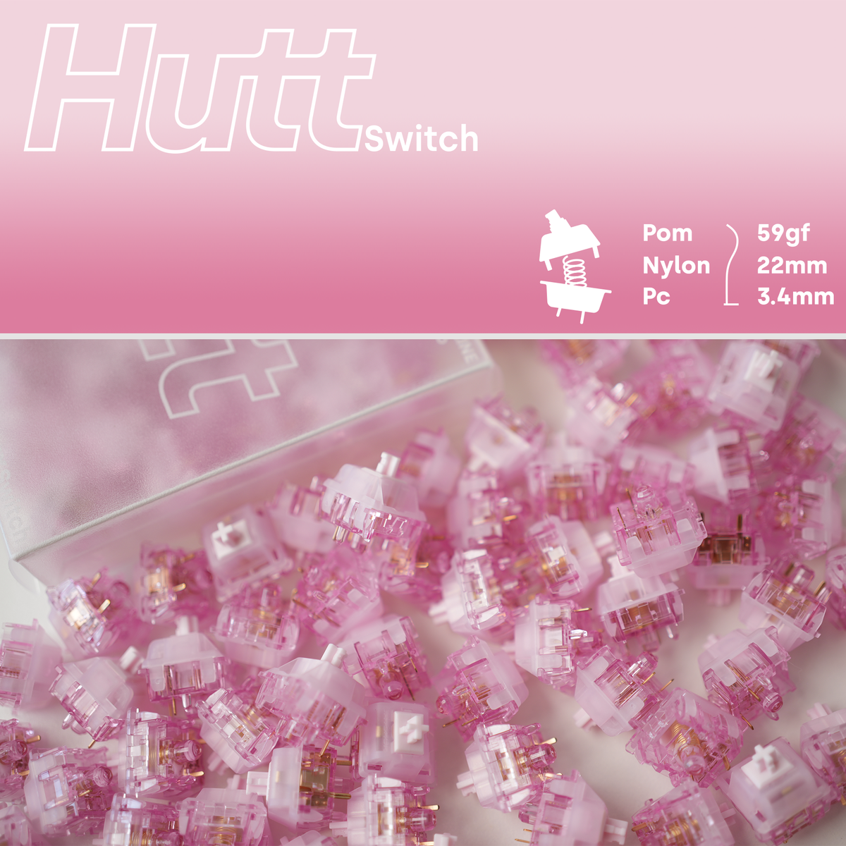 [GB] DEADLINE HUTT Switches - (35pcs)