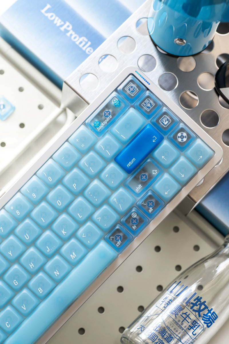 LeleLab LowSup-Ocean Blue Keycaps Set LeleLab LowSup-Ocean Blue Keycaps Set