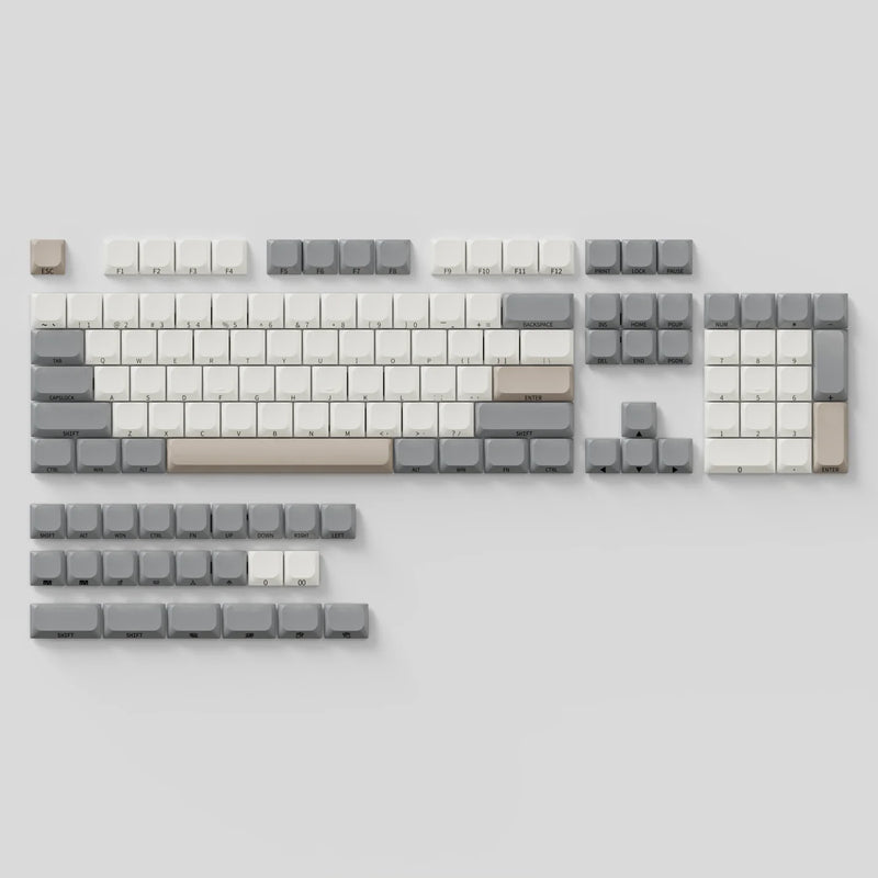 Chosfox MX Side Print Low Profile Keycaps Set