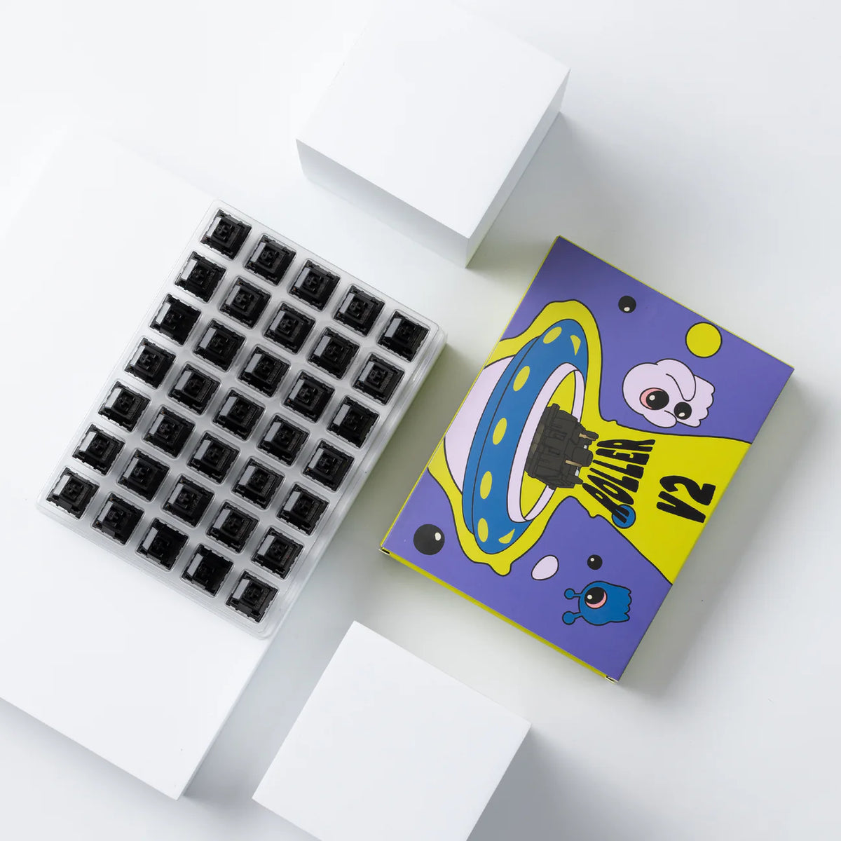 KBDfans Roller V2 linear switches