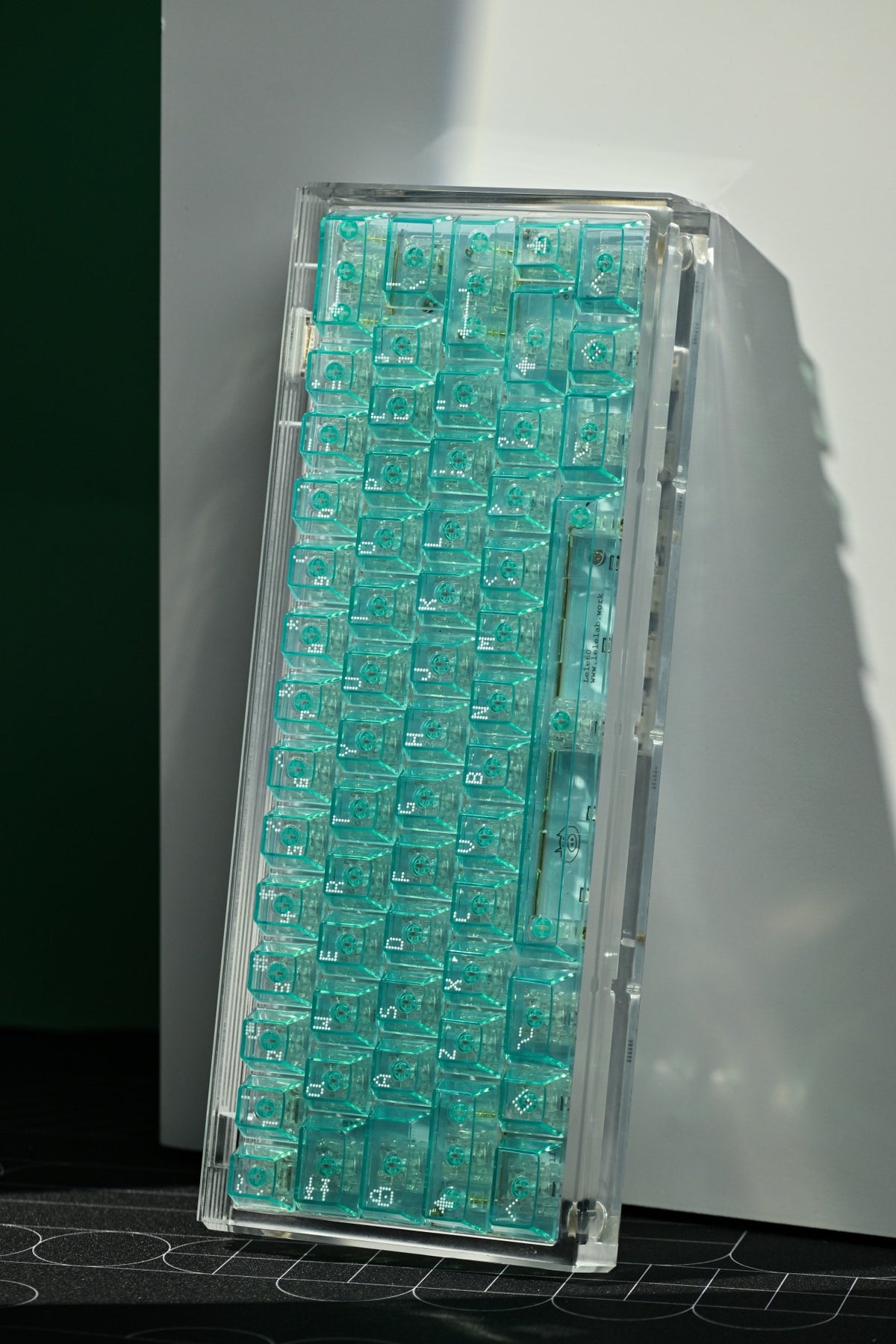 Asimov Cherry Profile Transparent Keycaps