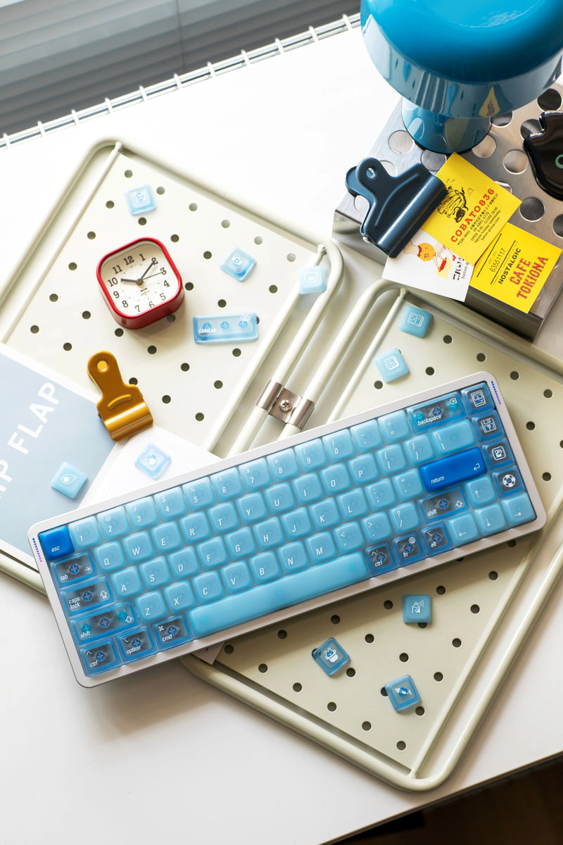 LeleLab LowSup-Ocean Blue Keycaps Set