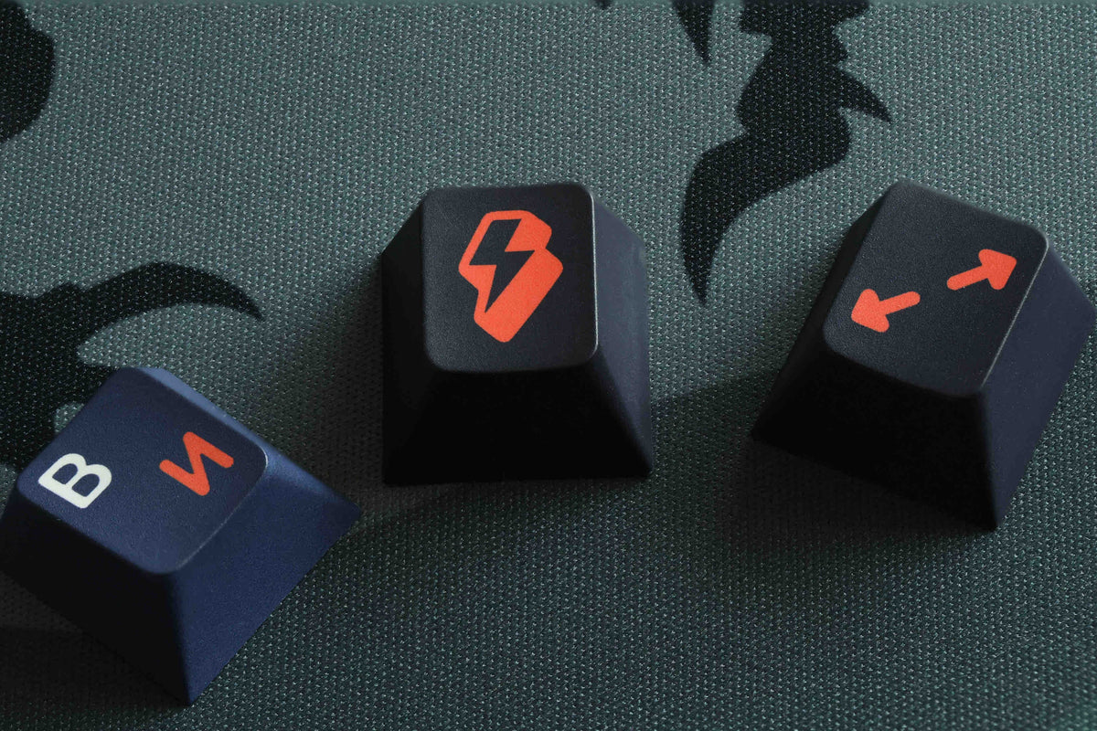 [GB] Fast Blue Cherry PBT Keycap Set