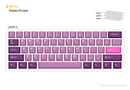 SPM PBT Pastel Purple 130Key