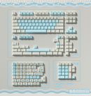 Rabbit Holiday Park keycaps