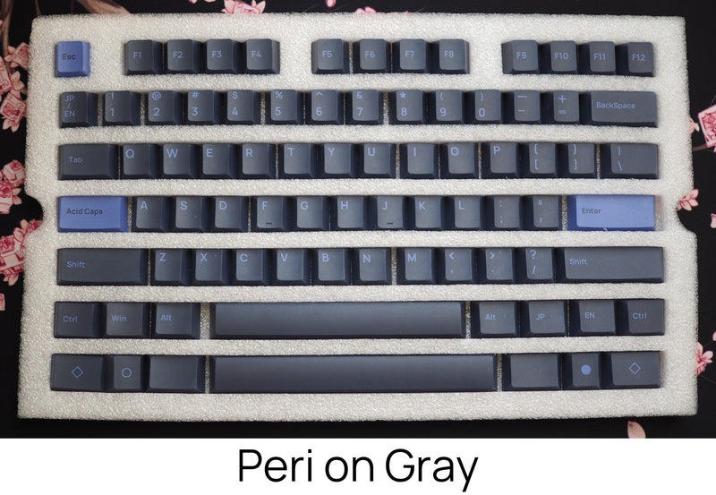 Acid Caps "Standard" Peri on Gray