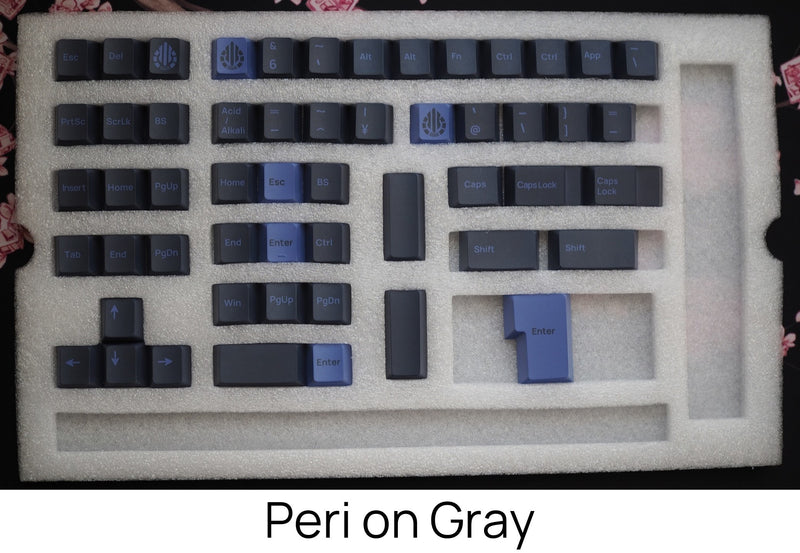 Acid Caps "Standard" Peri on Gray