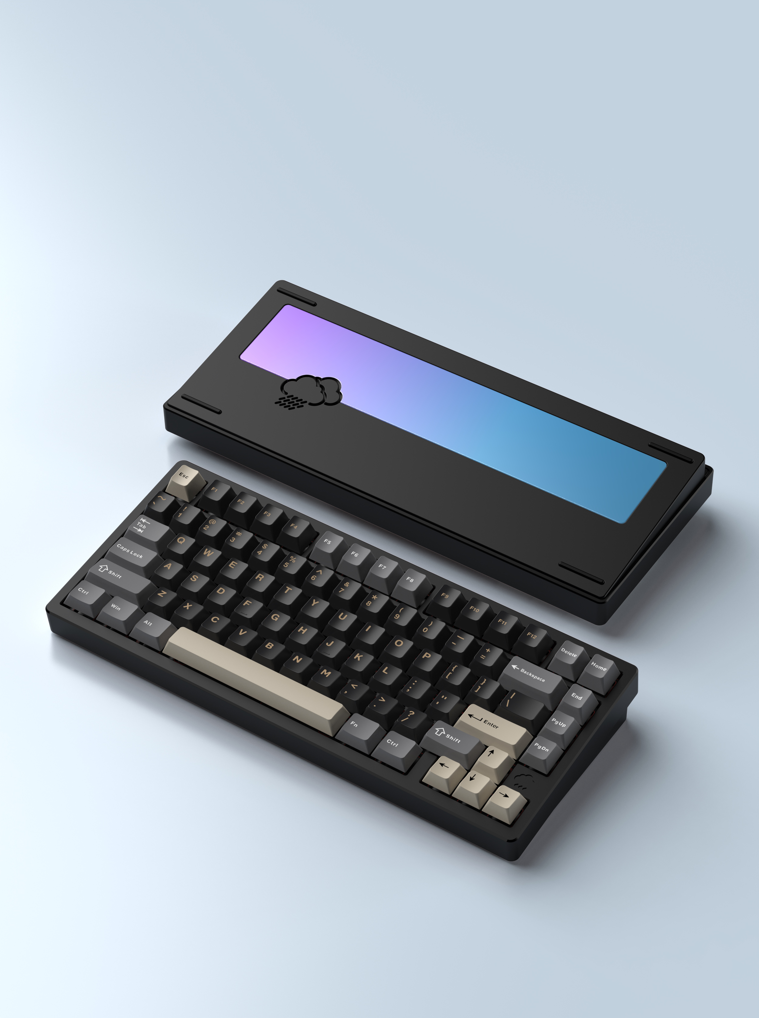 ほぼ未使用 Rainy75 pro パープル 紫 メカニカルキーボード ほぼ未使用 Rainy75 pro パープル 紫 メカニカルキーボード
