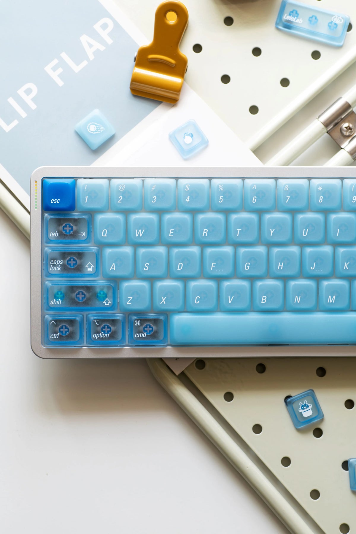 LeleLab LowSup-Ocean Blue Keycaps Set