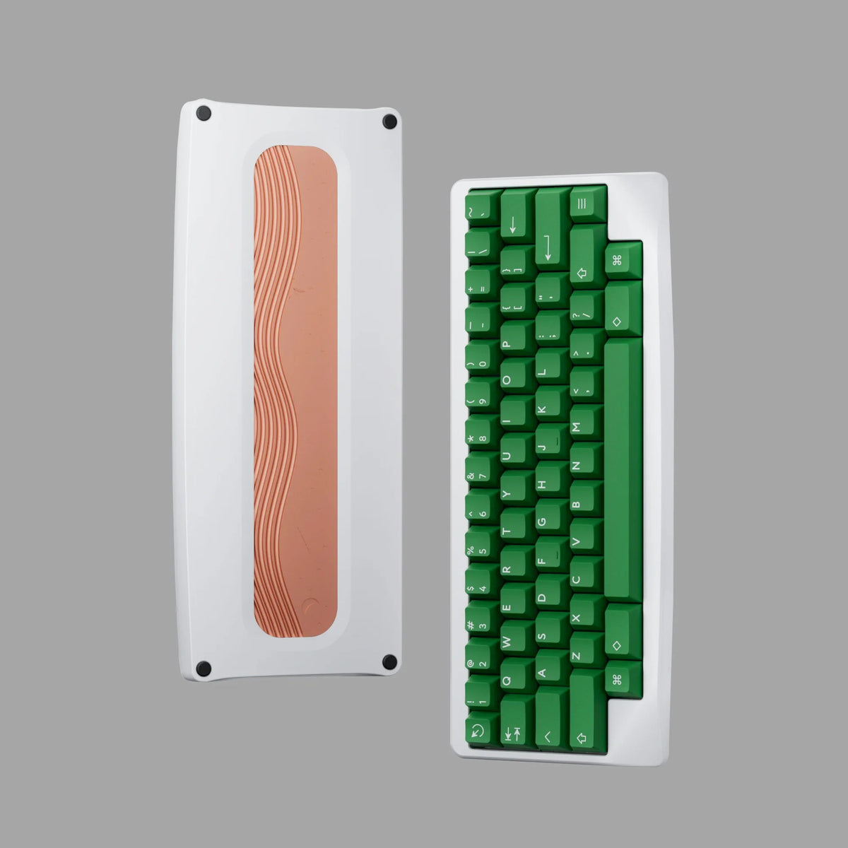 Agar PC白　自作用キーボード　作成済み HHKBレイアウトの自作キーボードキット「Agar」が遊舎工房に入荷