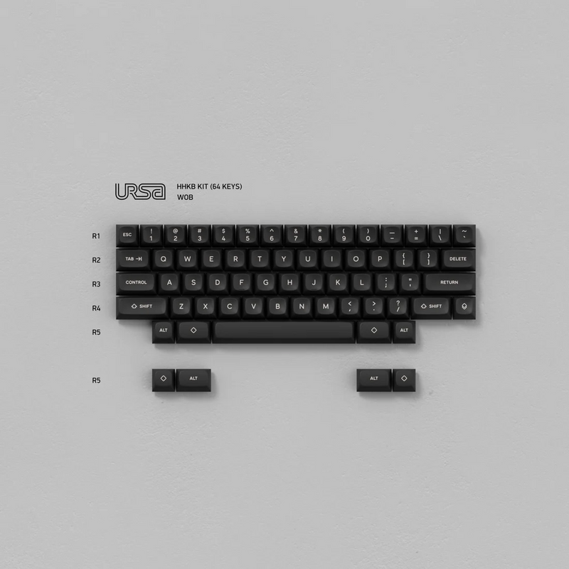 URSA Keycaps HHKB kit