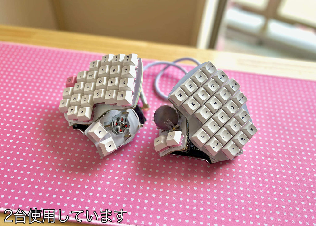 killerwhalekiller whale 自作キーボード LED OLED実装