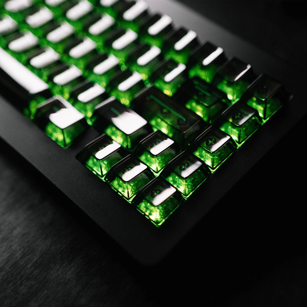 高価値 KBDFANS CLEAR 未開封 キーキャップ AURORA PC周辺機器