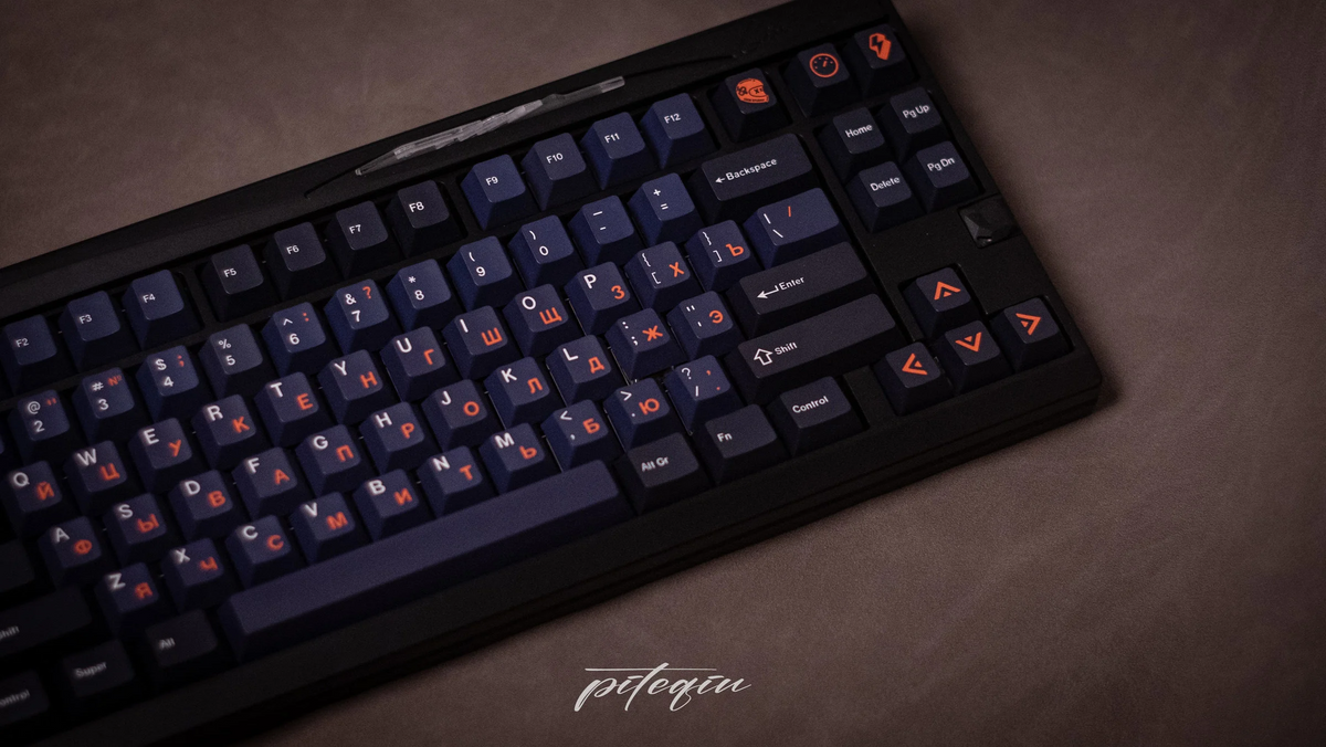 [GB] Fast Blue Cherry PBT Keycap Set