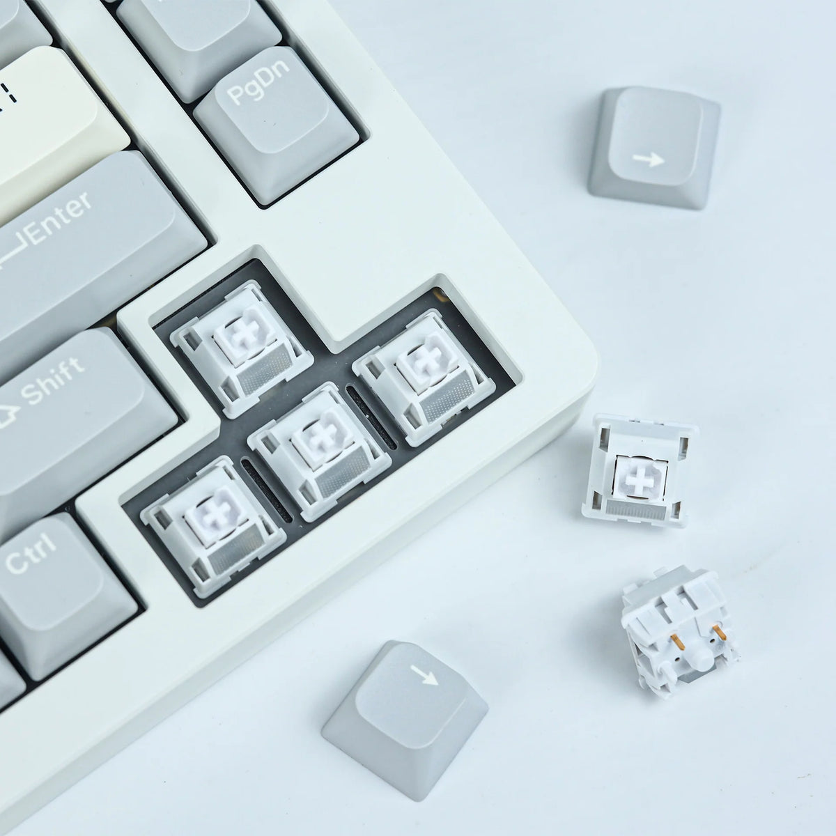 switch　ホワイト Chosfox White Fox Linear Switch