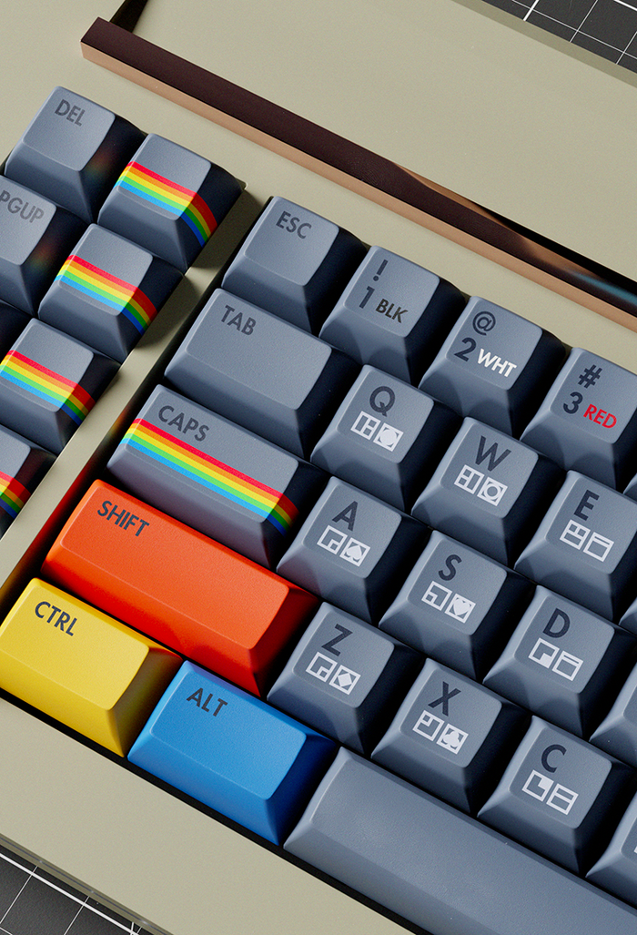 【実家品】テイルズウィーバー　キーボード（文字カバーつき） TEX Shinobi DIY Type (Hot-Swap) 』 日本語JIS配列 自作キット