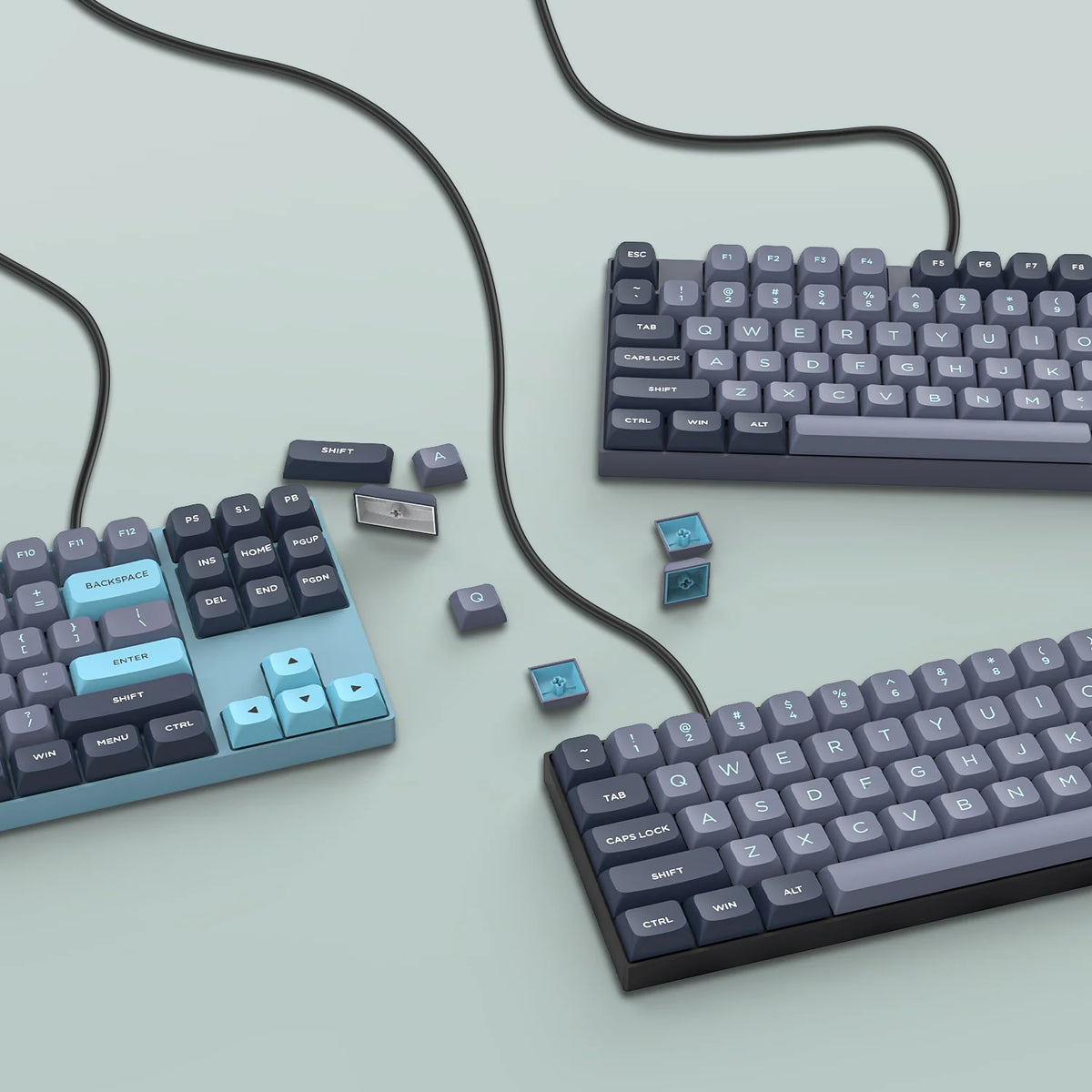 MMstudio M6lite+ 64key XVX キーキャップ 189キー MMstudio M6lite+ 64key XVX キーキャップ 189キー - メルカリ