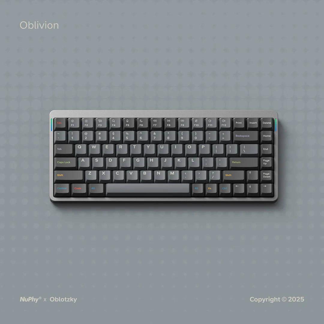 NuPhy x Oblotzky Oblivion Berry Profile Dye-sub PBT Keycaps