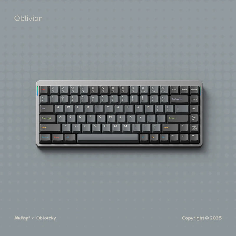 NuPhy x Oblotzky Oblivion Berry Profile Dye-sub PBT Keycaps