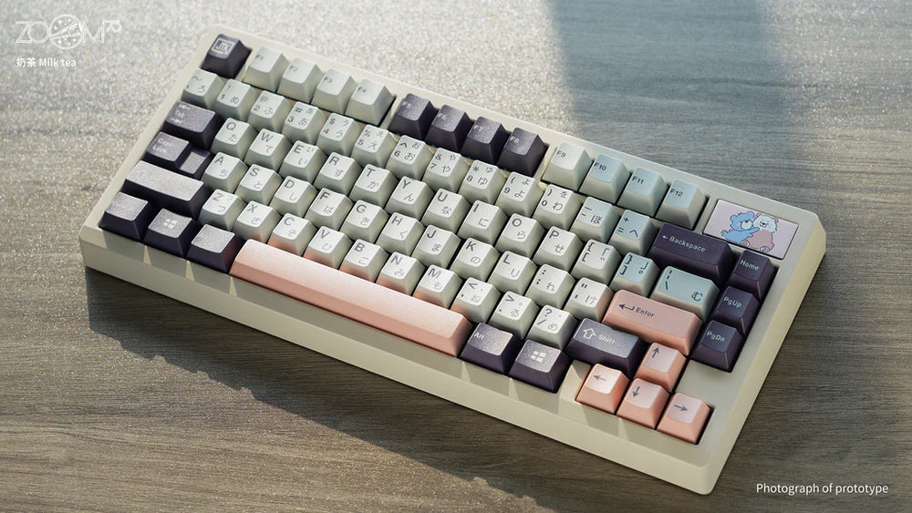 Zoom75 キーボード ホワイト 組み立て済み Zoom75 Essential Edition
