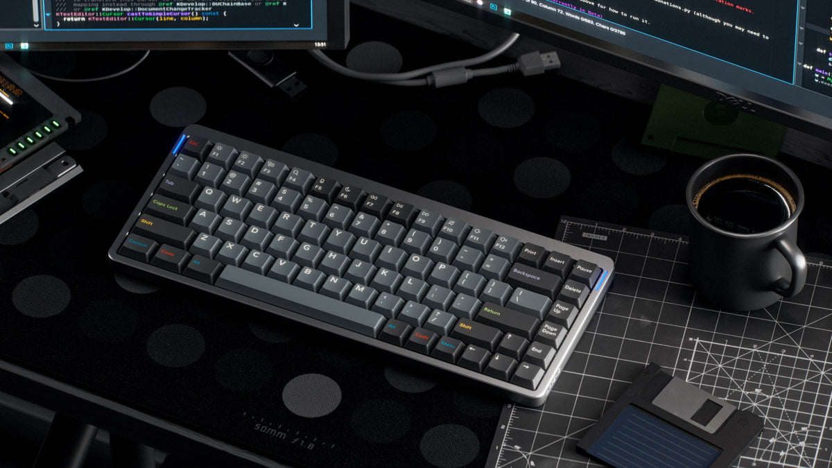 NuPhy x Oblotzky Oblivion Berry Profile Dye-sub PBT Keycaps