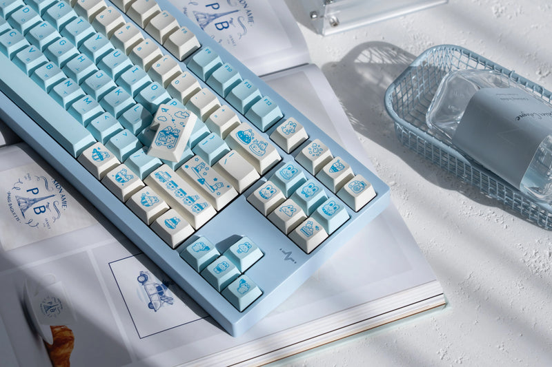 Rabbit Holiday Park keycaps