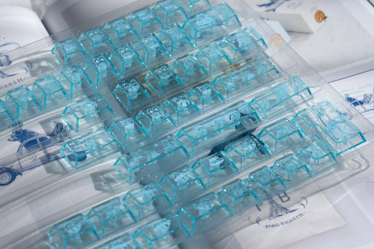 らびっとはうすページ Rabbit Holiday Park keycaps