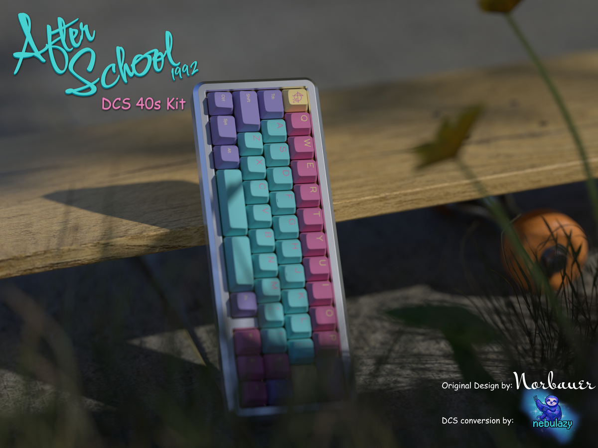 [GB] DCS After School 1992 - 40s Keycap Set