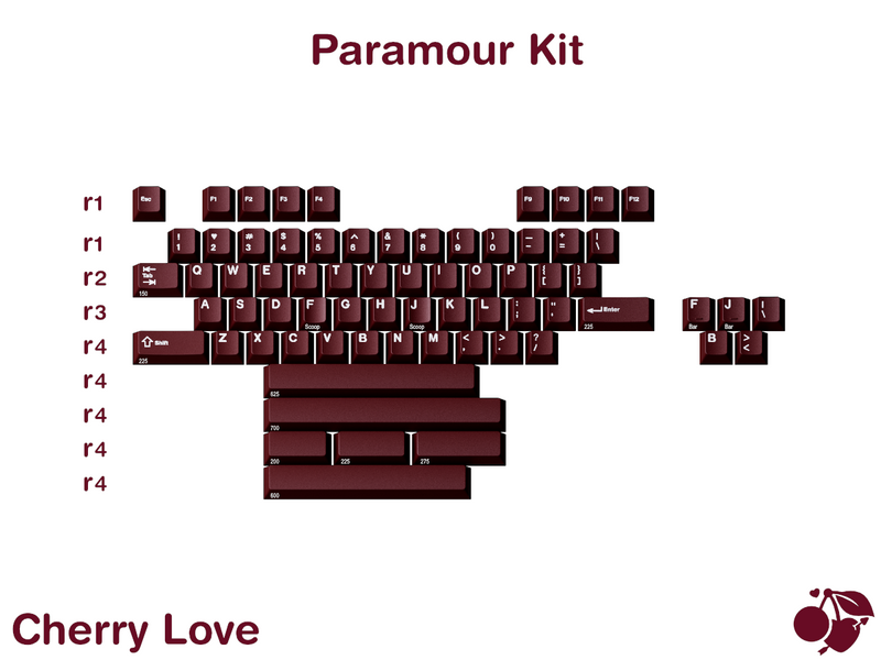 [GB] GMK Cherry Love