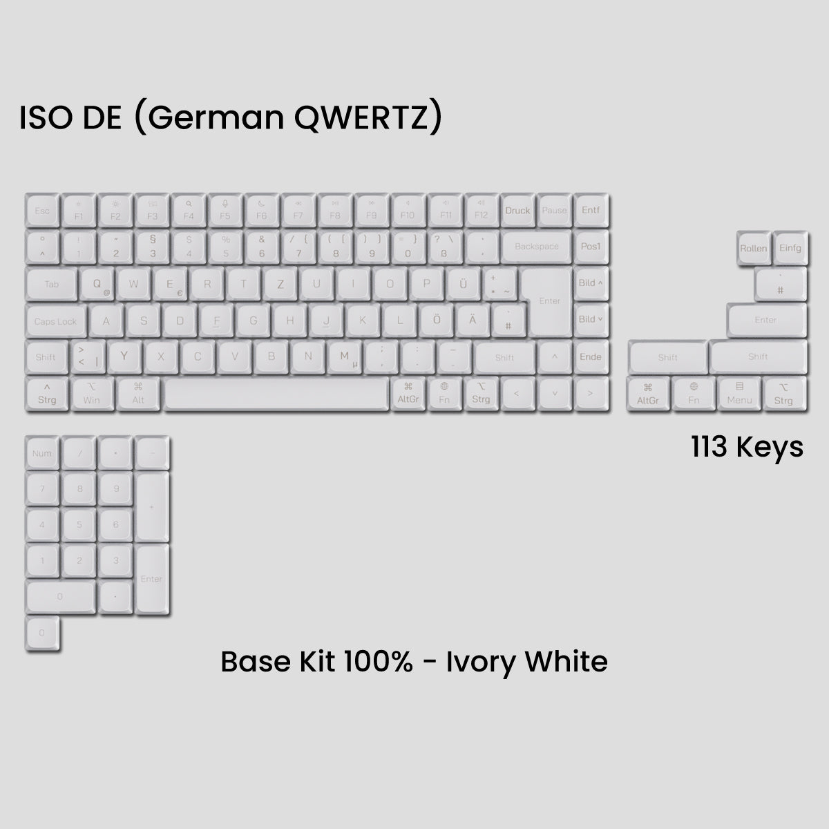[GB] Awekeys Air Low-Profile Metal Keycaps - For MX Switch