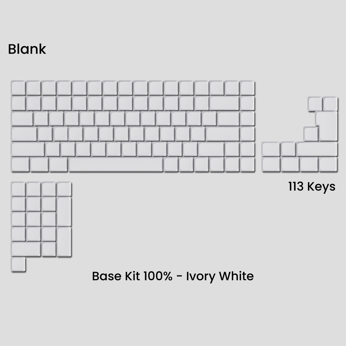 [GB] Awekeys Air Low-Profile Metal Keycaps - For MX Switch