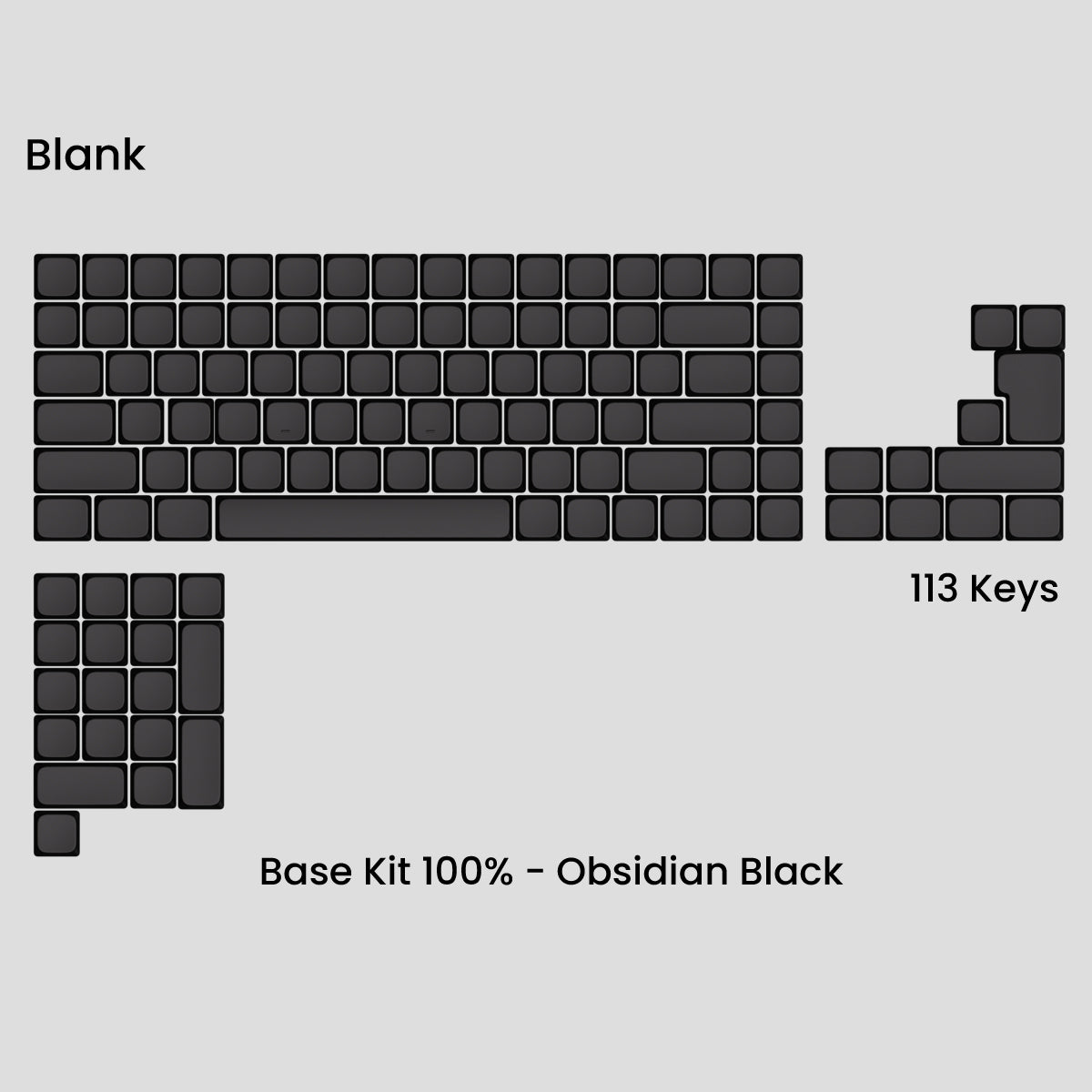 [GB] Awekeys Air Low-Profile Metal Keycaps - For MX Switch
