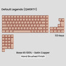 [GB] Awekeys Air Low-Profile Metal Keycaps - For MX Switch