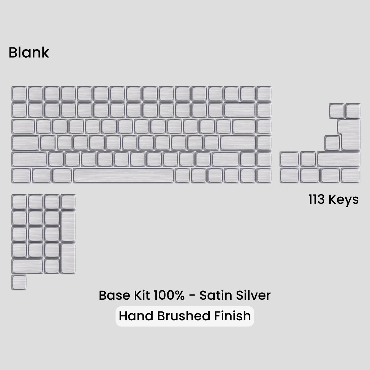 [GB] Awekeys Air Low-Profile Metal Keycaps - For MX Switch