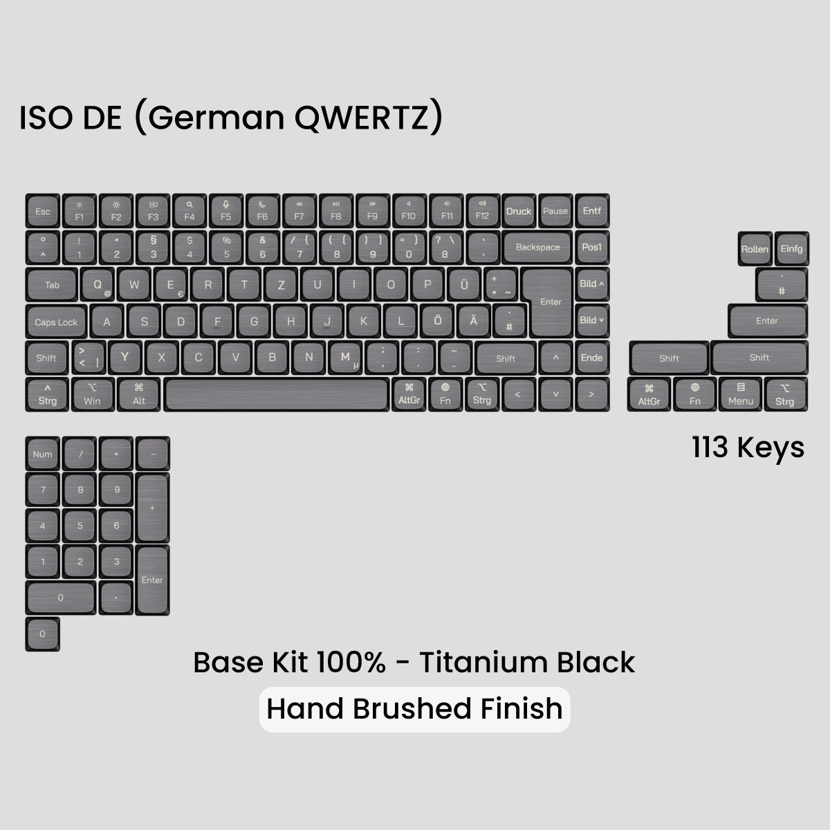 [GB] Awekeys Air Low-Profile Metal Keycaps - For MX Switch