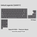 [GB] Awekeys Air Low-Profile Metal Keycaps - For MX Switch