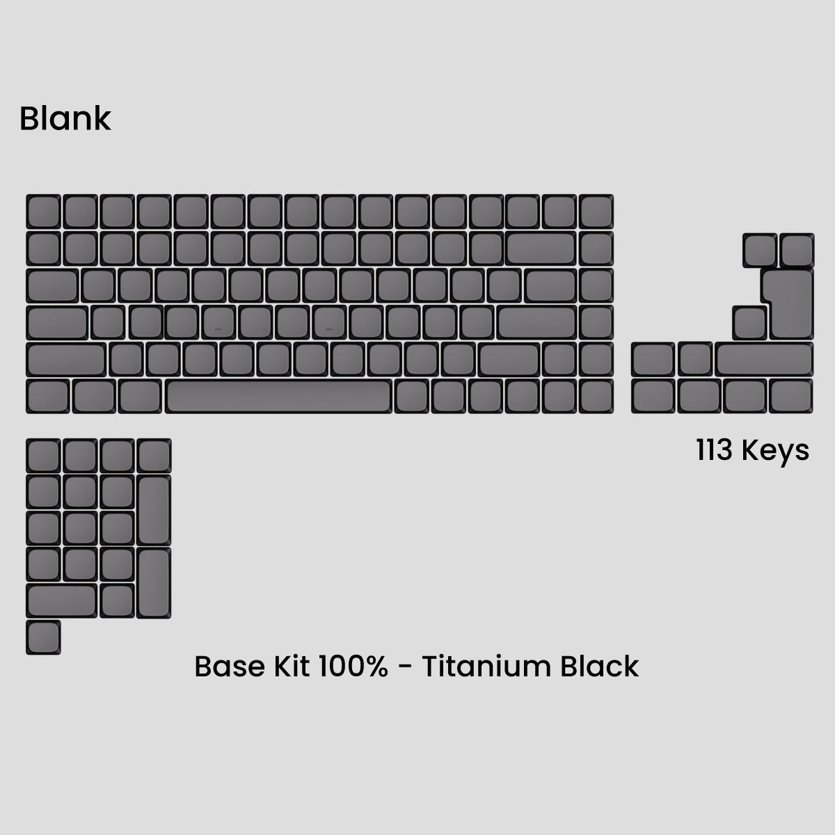 [GB] Awekeys Air Low-Profile Metal Keycaps - For MX Switch
